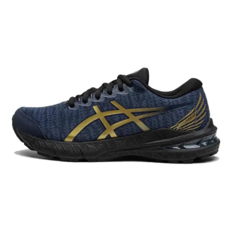 ASICS GT-2000 11 Flessibili Comode Leggere Stabili Scarpe da Corsa Sportive Outdoor Quotidiane Scarpe da Ginnastica Bambino Blu Nero