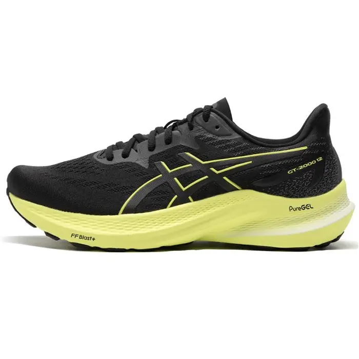 GT 2000 12 Nero Giallo Fluorescente Scarpe da Ginnastica da Uomo 1011B691-003 40