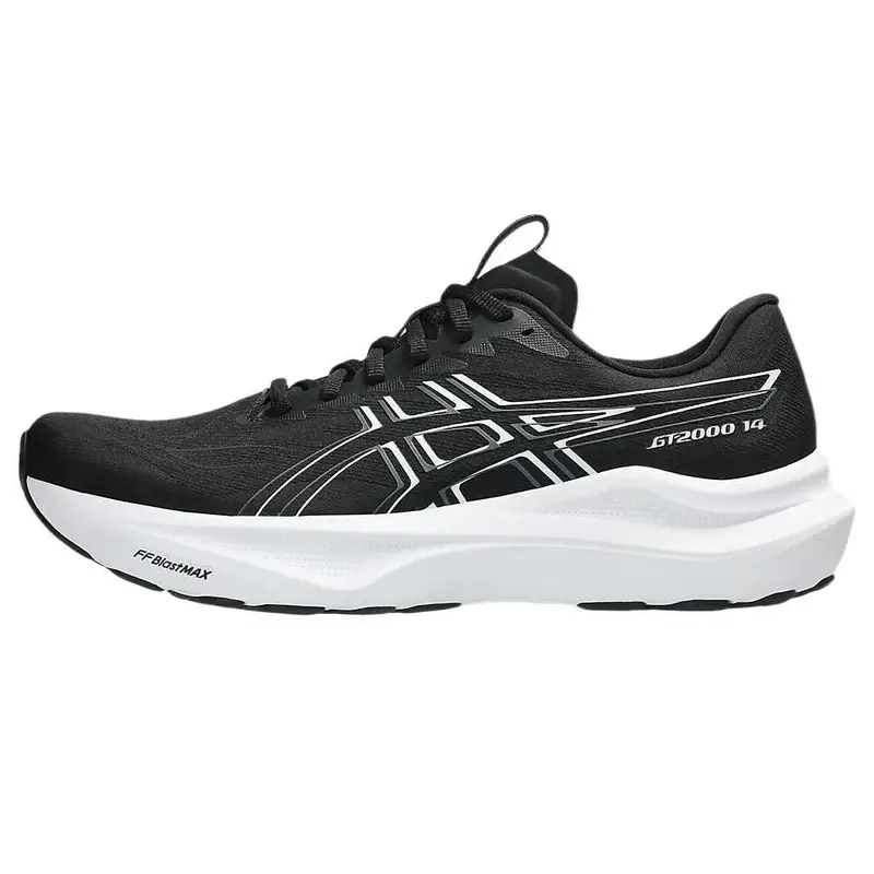 ASICS GT 2000 14 Nero Bianco Scarpe da Ginnastica Uomo 1011C056-001
