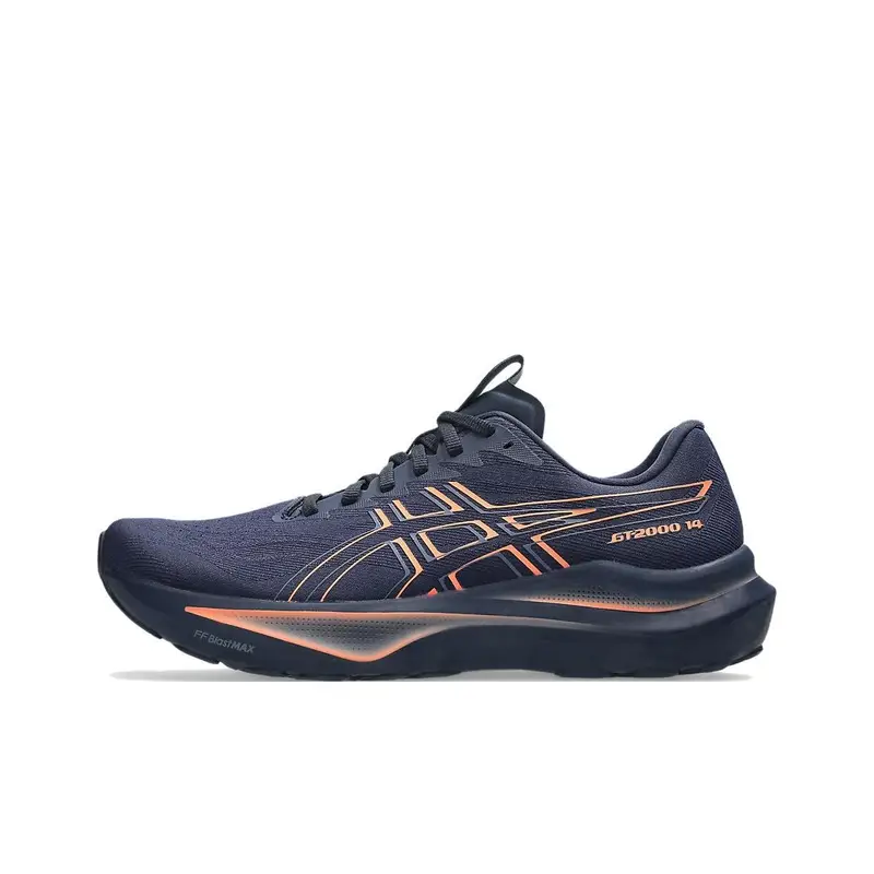 ASICS GT-2000 14 Scarpe da Corsa da Allenamento Versatili e Confortevoli Uomo Sneaker Blu Notte 1011C056-401 43 5