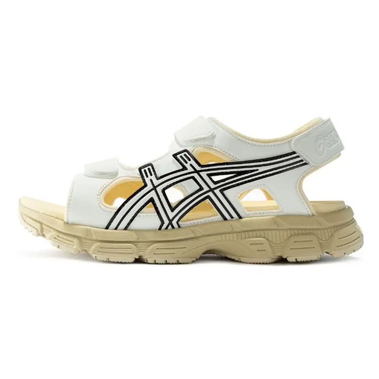ASICS Kahana Sd Sandali Casual da Spiaggia Sandali Unisex Bianco Sporco 1203A130-301 42 5