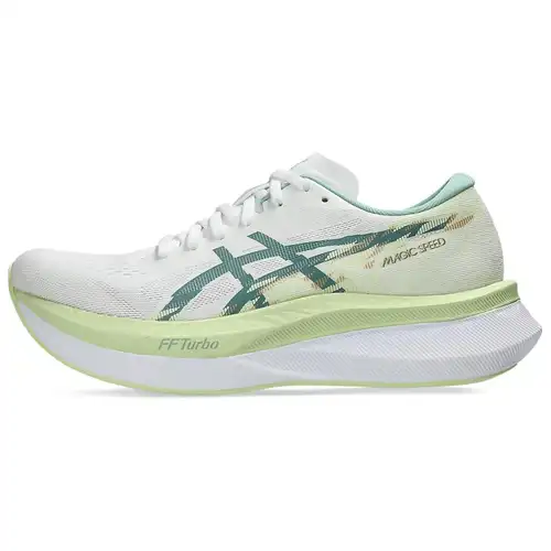 ASICS Magic Speed 4 Bianco Celadon Scarpe da Ginnastica Donna 1012B676-100
