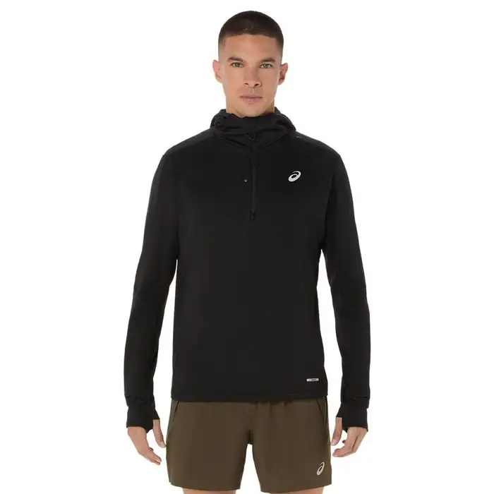 ASICS Maglia Running Winter Performance Nero Uomo