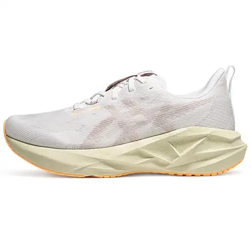 ASICS Novablast 5 2E Larghe Bianco Cerbiatto Scarpe da Ginnastica da Uomo 1011B975-101 44 5