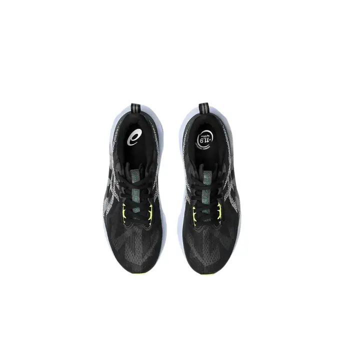 ASICS Novablast 5 Alla Moda Comode Morbide Versatili Scarpe da Corsa Basse Uomo Scarpe da Corsa Nero Blu 1011B974-003