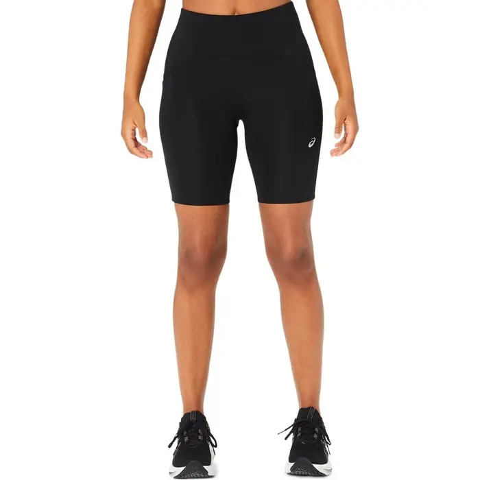 Pantaloncini Running Tight Sprinter High Waist 8" Nero Donna