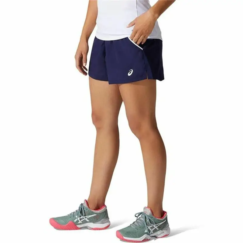Pantaloncini Sportivi da Donna Asics Court Blu scuro | Asics