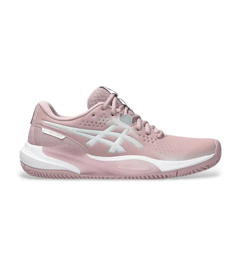 Asics per donna 1042A293 Sneakers Gel-Challenger 15 Clay rosa, Basso, Stringhe, Casual