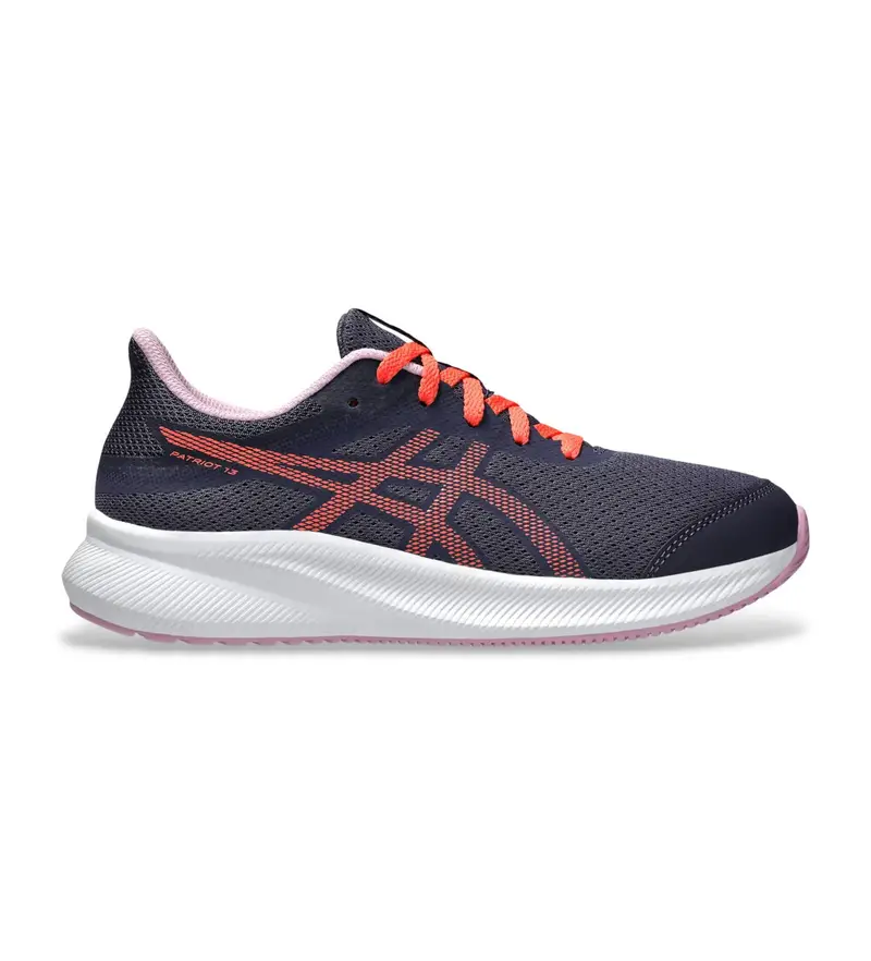 Asics per donna/ragazza 1014A267 Scarpe Patriot 13 GS blu scuro (35 5), Basso, Stringhe, Sportivo, Multisport, Navy, moda per bambini