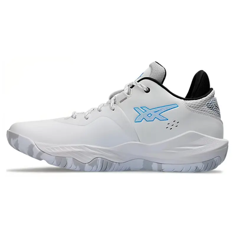 ASICS Scarpe da Basket Nova Surge 2 Low Fashion Versatili Uomo Sneakers Blu Bianco 1061A043-102 43 5