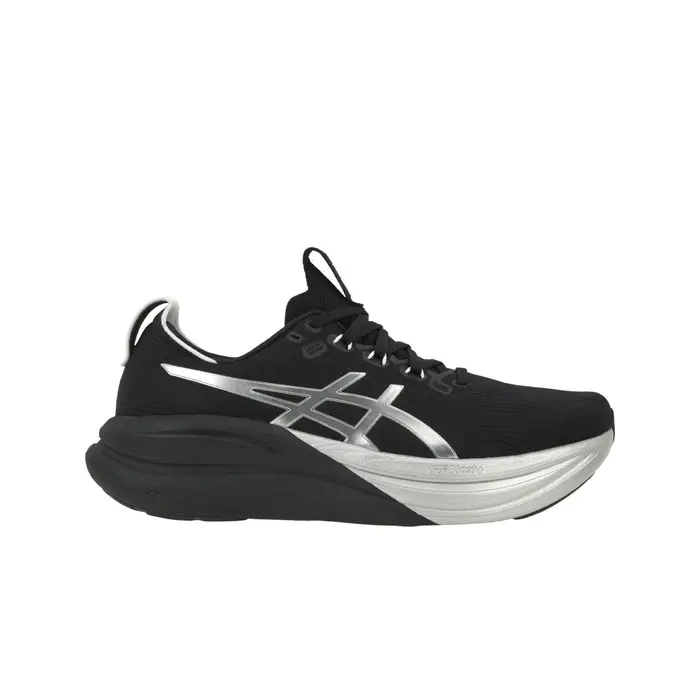Scarpe da Corsa Basse Traspiranti Reattive Asics Gel-Nimbus 28 Edizione Platinum Uomo sneakers 1011C214-001 40 5