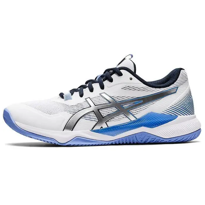 Scarpe da ginnastica da donna Asics Gel Tactic Bianco Blu Periwinkle 1072A070-102 35 5