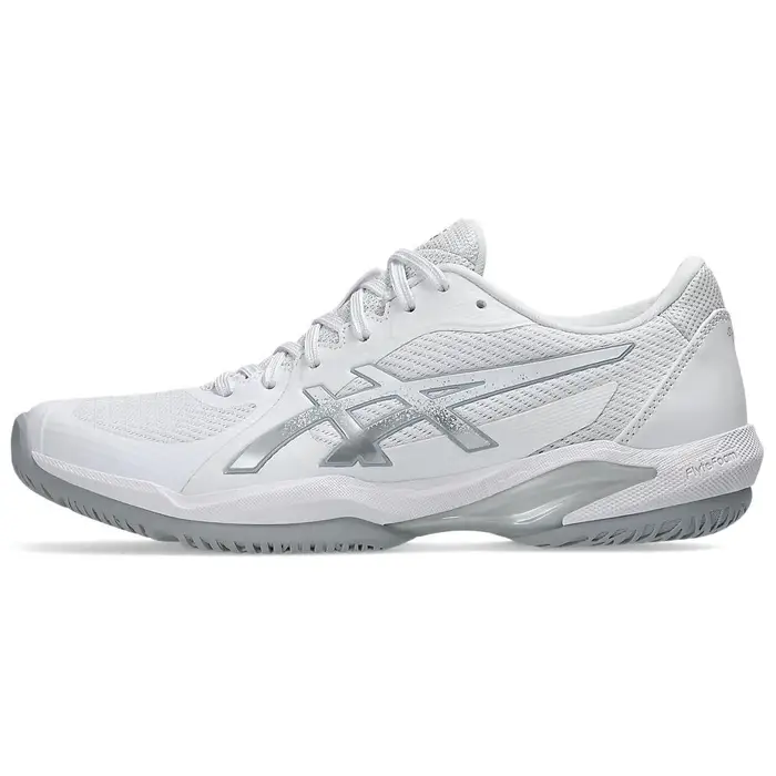 Scarpe da ginnastica da donna Asics Solution Swift FF 2 Bianco Argento Puro 1042A265-100 38