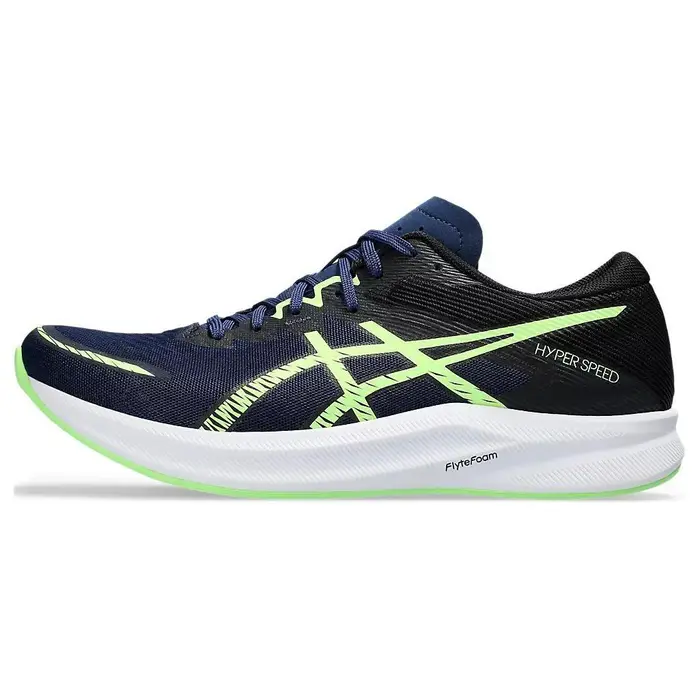 Scarpe da Ginnastica da Uomo Asics Hyper Speed 3 Blue Expanse Illuminate Green 1011B701-401 43 5