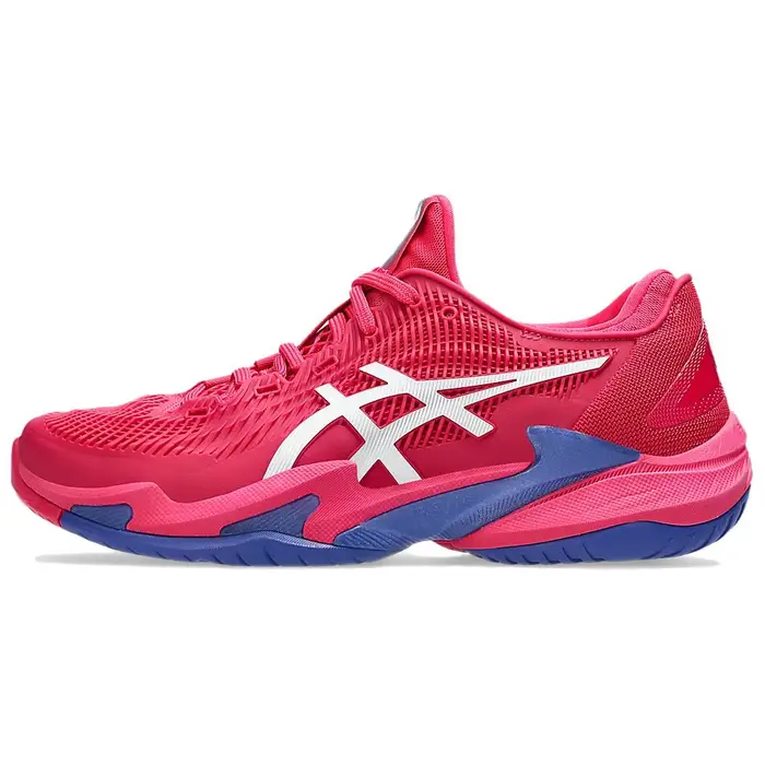 Scarpe da Ginnastica Donna Court FF 3 Rosa Brillante Rosso Bianco 1042A220-700 38