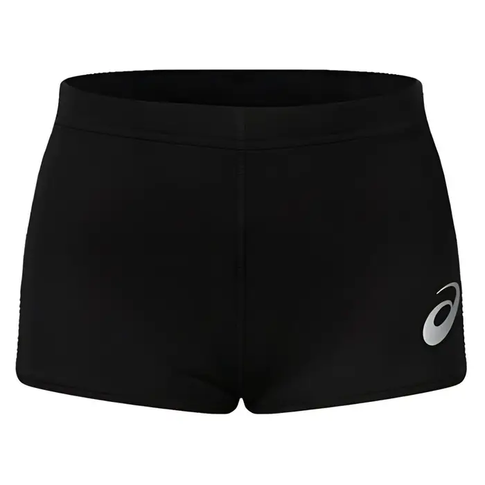 Shorts sportivi da donna Asics ad asciugatura rapida, vita elastica, vestibilità slim, colore nero, 2092A390-001 S