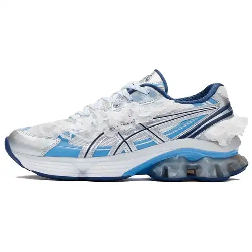 ASICS SHUSHU Tong x Gel Kinetic Fluent Bianco Blu Immersione Sneakers Unisex 1203A822-101 42 5