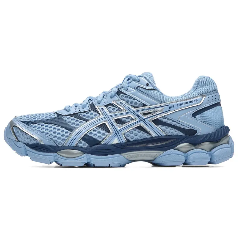 ASICS Sneakers Unisex Gel Cumulus 16 Stone Wash Blu Independence 1203A733-400 44 5