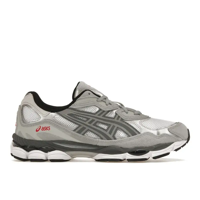 ASICS Sneakers Unisex Gel NYC Bianco Grigio Acciaio 1201A789-102