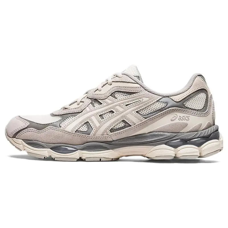 ASICS Sneakers Unisex Gel NYC Crema Grigio Ostrica 1201A789-103