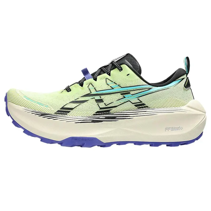 ASICS Trabuco Max 4 Verde Lime Scarpe da Ginnastica da Uomo Nere 1011B976-300