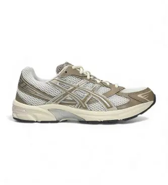 Asics unisex 1203A609 Sneakers GEL-1130 marrone crema, Basso, Stringhe, Casual, Sportivo, Multisport