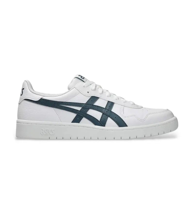 Asics unisex 1203A615 Sneakers Japan S, bianche e verdi (40 5), Bianco, Basso, Stringhe, Casual Pelle