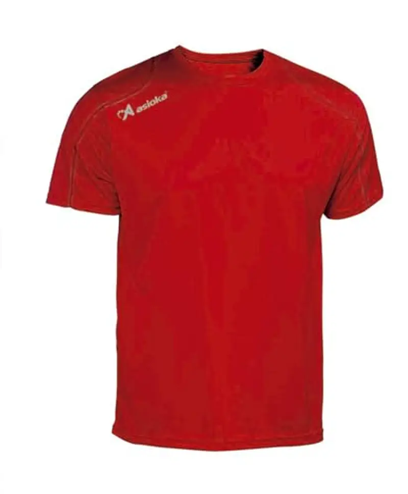 Asioka 75/09 Maglietta a Maniche Corte, Unisex Adulto, Unisex Adulto, 75/09 Rojo XXL, Rosso