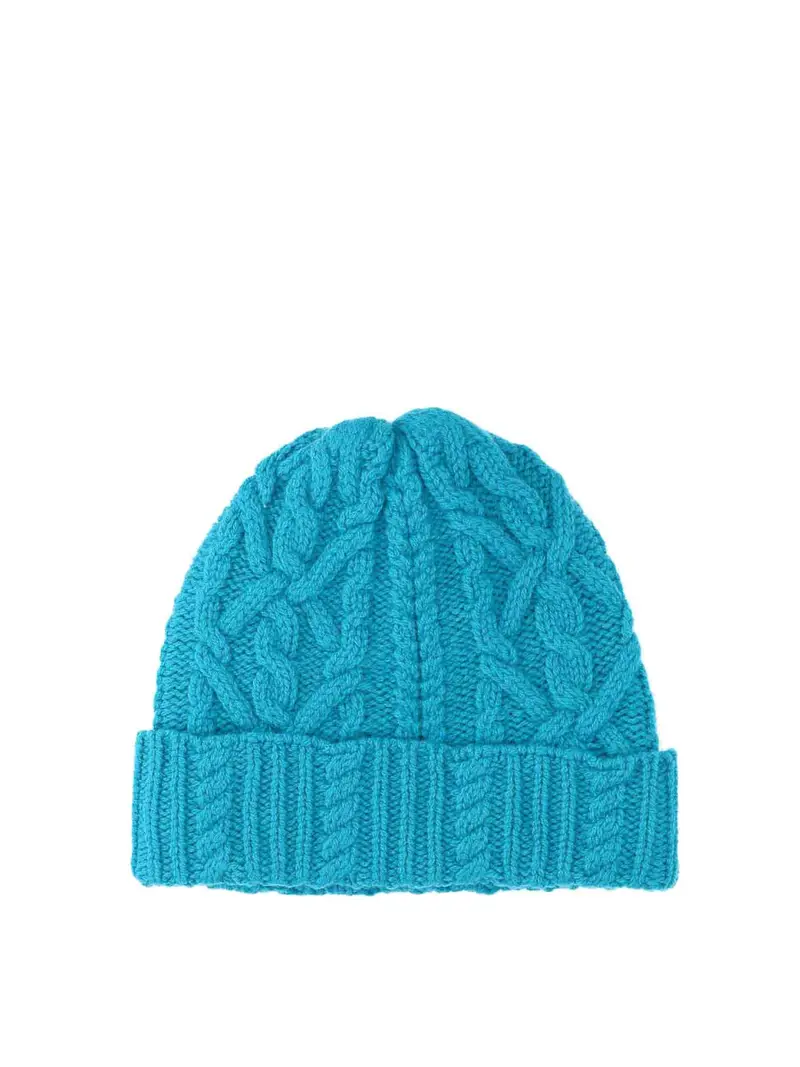 Aspesi Berretto In Lana Blu