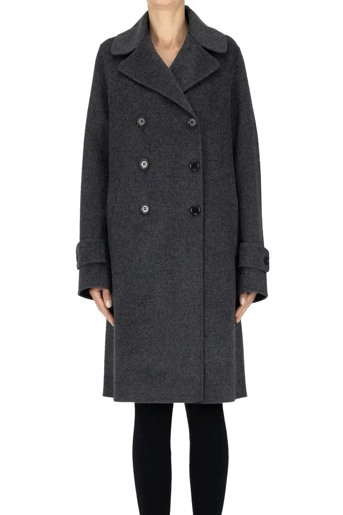 Aspesi Cappotto doppiopetto Grigio Antracite