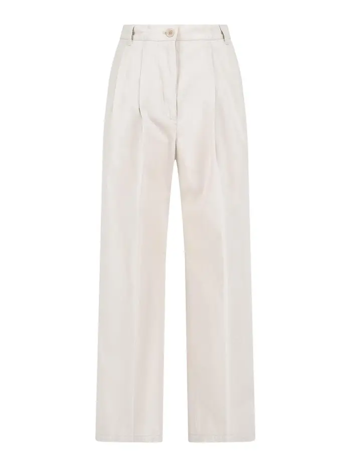 Aspesi Pantaloni sartoriali Crema