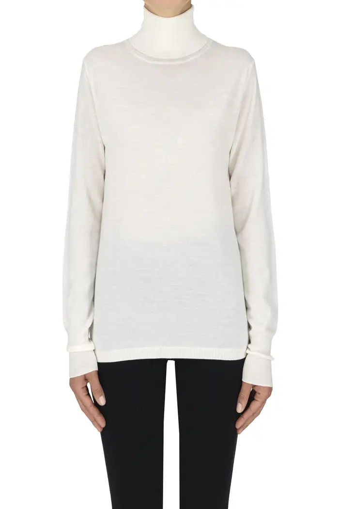 Aspesi Pullover dolcevita Avorio