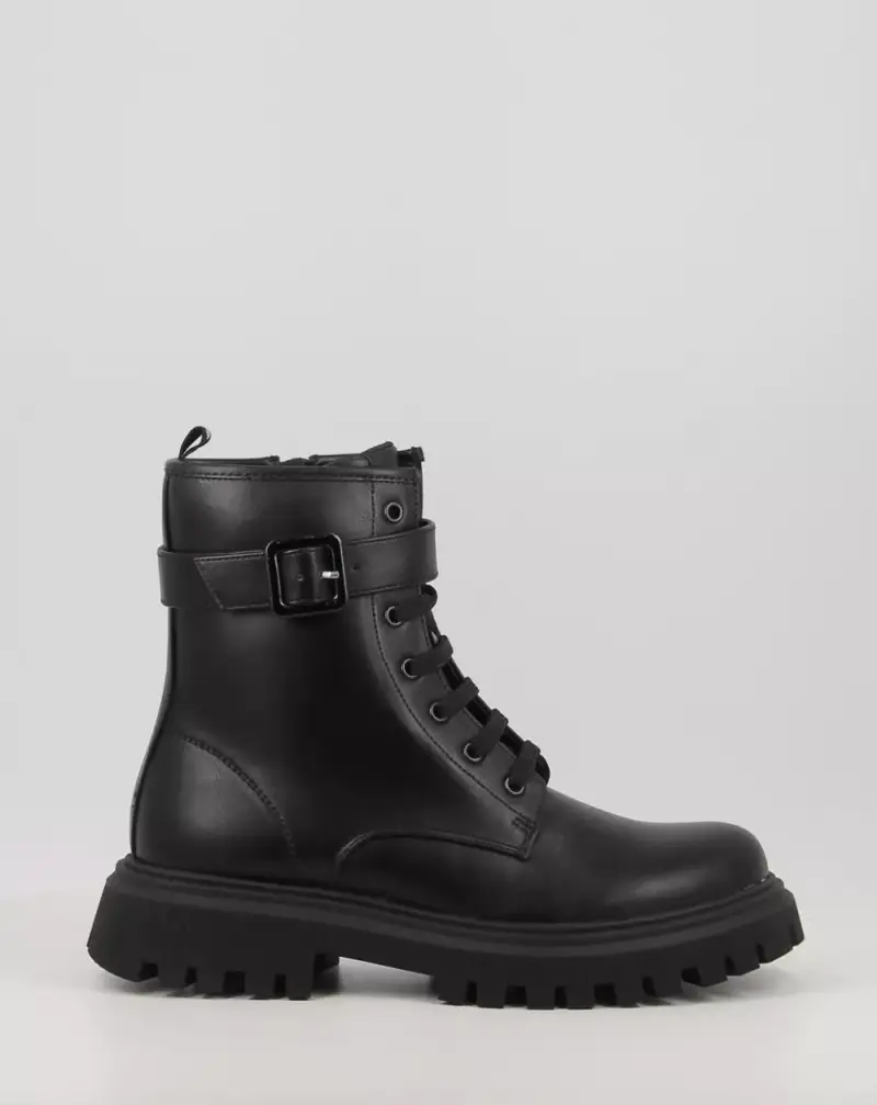 Asso Stivaletti AG-16680 Nero Misurare - 34, Colore - Nero