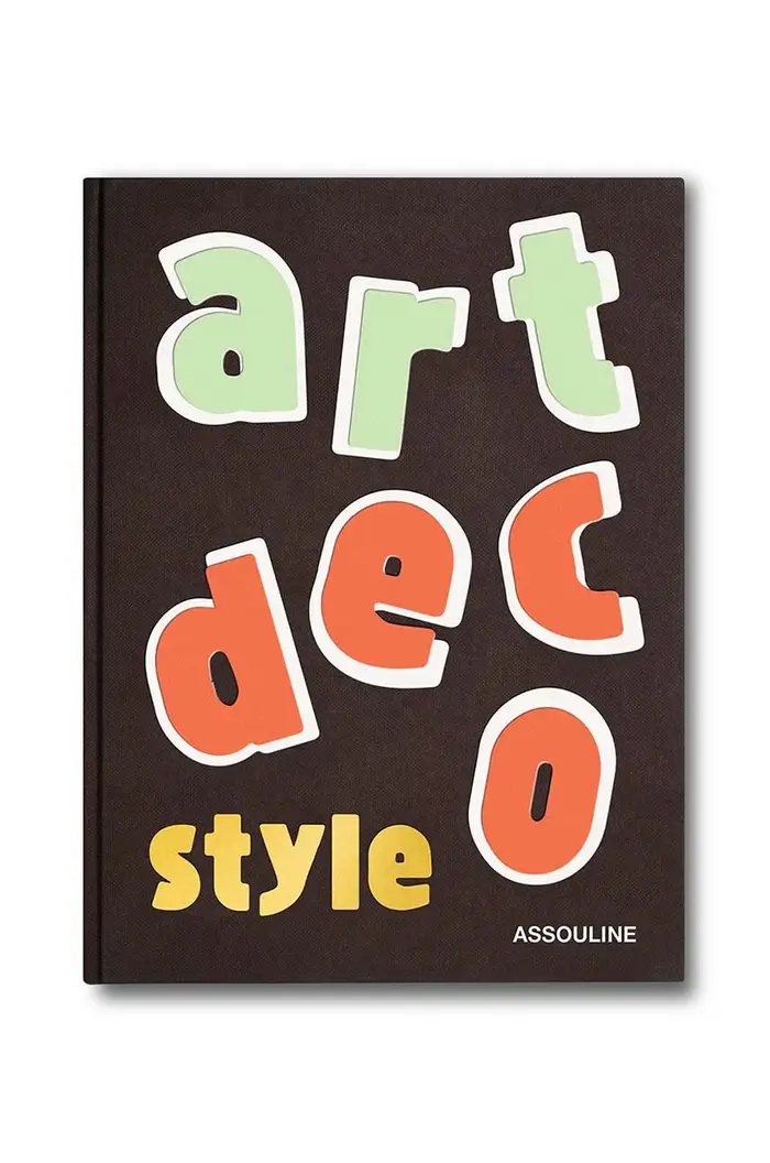 Assouline libro Art Deco Style by Jared Goss, Enhlish Multicolore