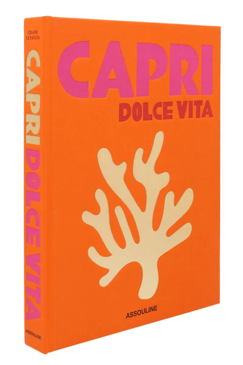 ASSOULINE Libro 'Capri La Dolce Vita' Arancione