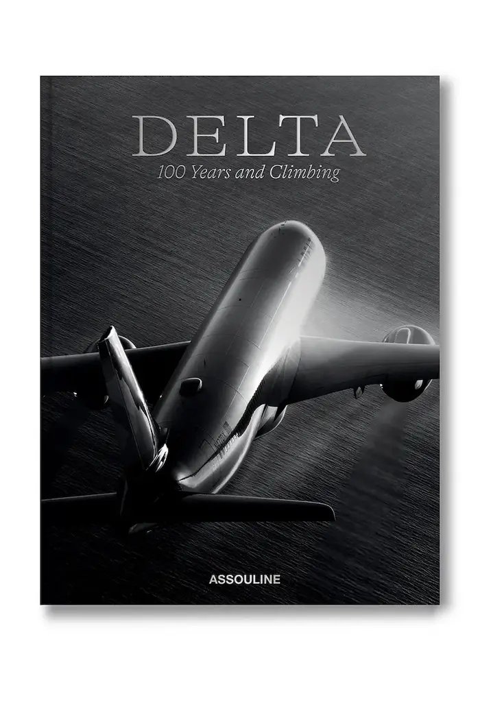 Assouline libro Delta 100 Years & Climbing by Mark Ellwood, English Multicolore
