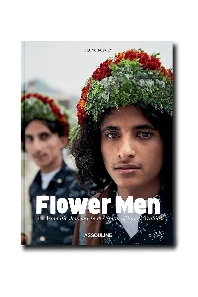 Assouline libro Saudi Arabia Flower Men by Bruno Doucey, English Multicolore