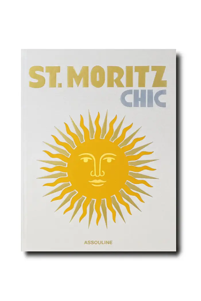 Assouline libro St Moritz Chic by Dora Lardelli, English Multicolore