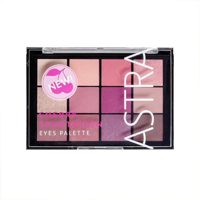 ASTRA MAKEUP CHERRY TEMPTATION Eyes Palette 0004 CHERRY 15g - Palette occhi