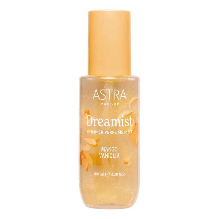 ASTRA MAKEUP Corpo DREAMIST Shimmer Perfume Mist MANGO & VANIGLIA 100ml - Acqua Profumata