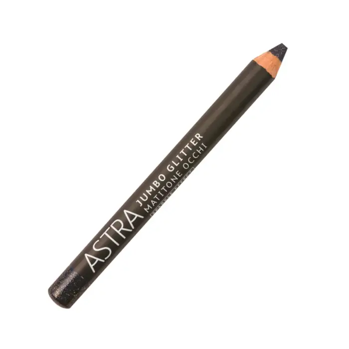 ASTRA MAKEUP JUMBO GLITTER Matitone occhi 0031 - BLACK SHEEN 3g - Ombretto crema