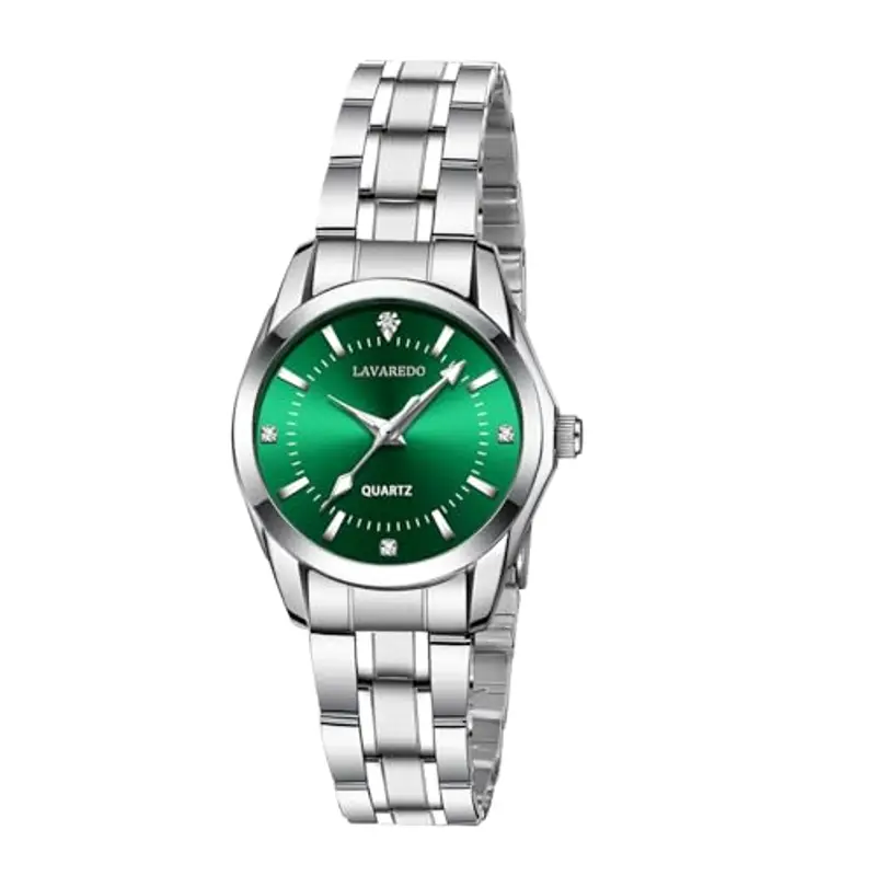 aswan watch Orologio Analogico al Quarzo Donna con Cinturino in Acciaio Inossidabile, Orologio da Donna Classico ed