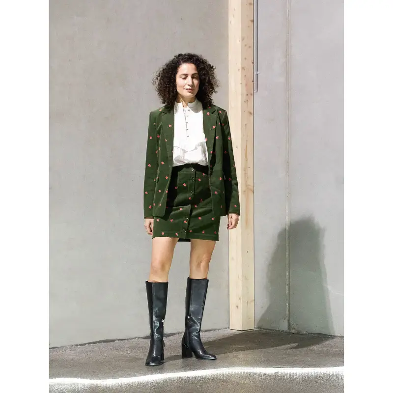 Atelier Rêve Blazer da donna in velluto Irlyon