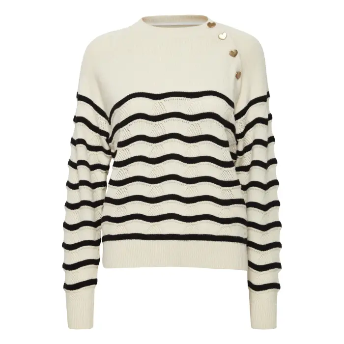 Atelier Rêve Maglione da donna Irmaise Blanc