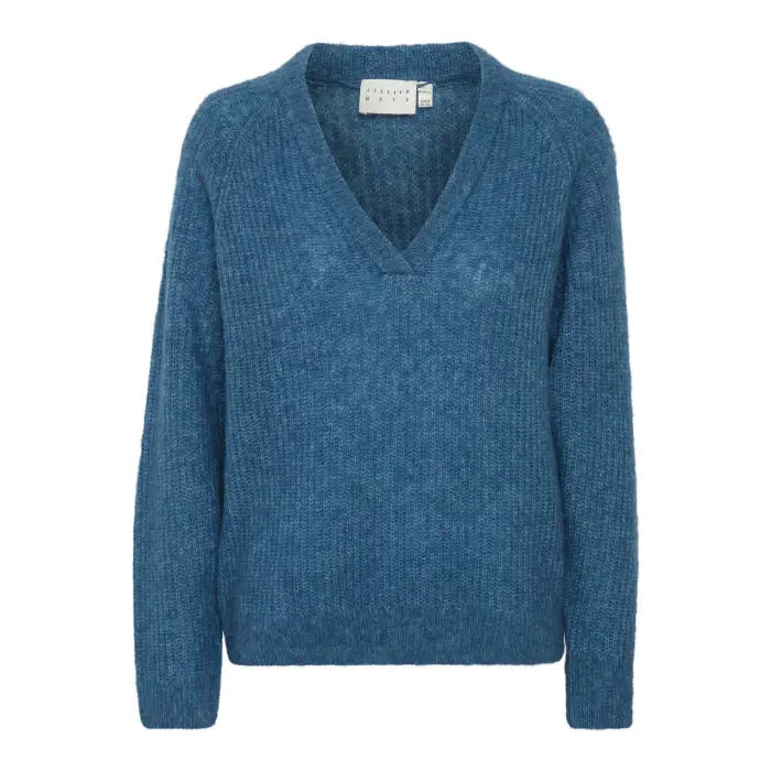 Atelier Rêve Maglione da donna IRMelia Bleu