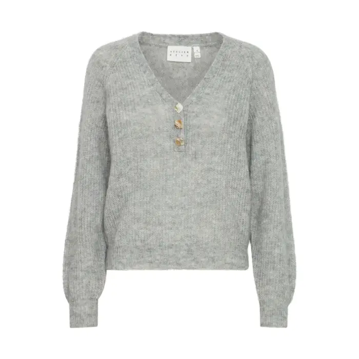 Atelier Rêve Maglione da donna IRMelia Gris
