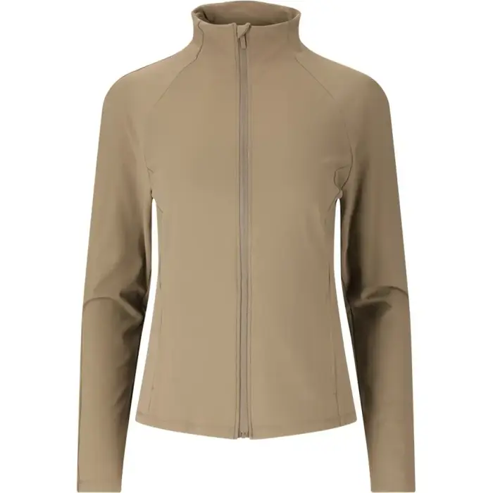 Athlecia Felpa con zip intera donna Emarri Gris