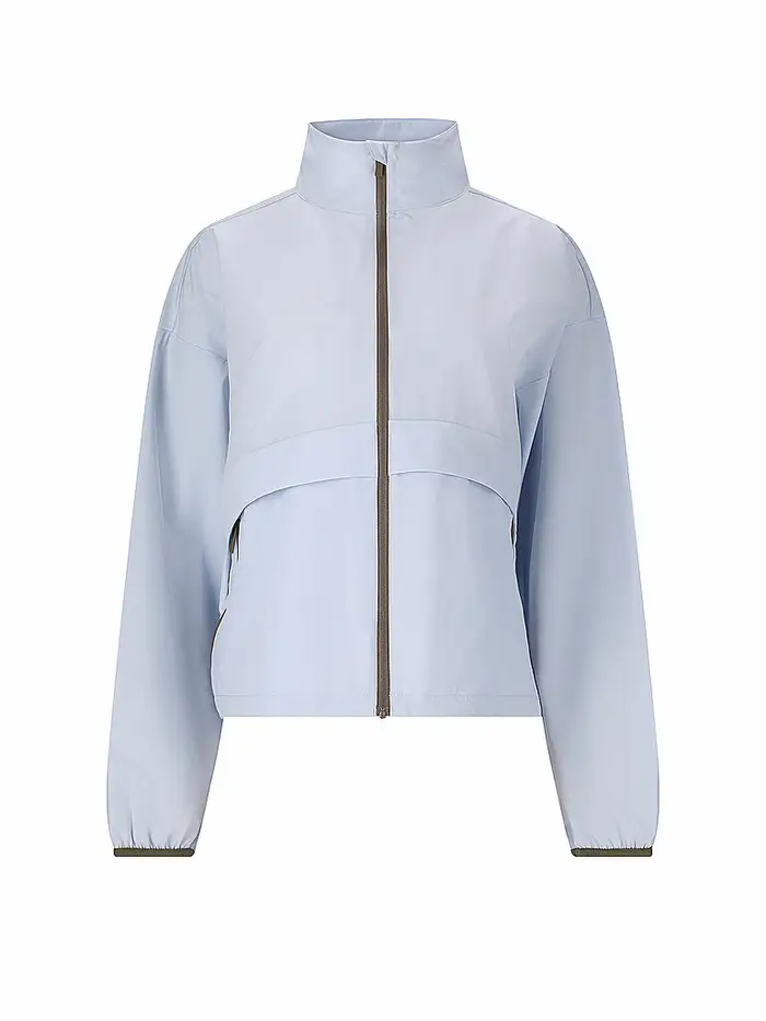 ATHLECIA Giacca da fitness da donna Narros Woven azzurro