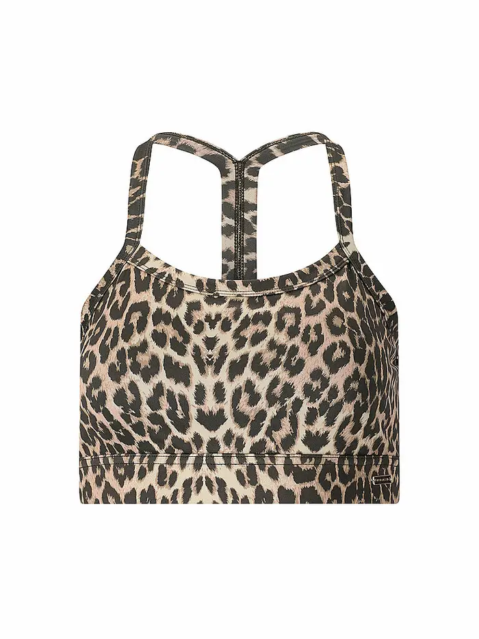 ATHLECIA Reggiseno sportivo da donna Bloom a supporto medio marrone