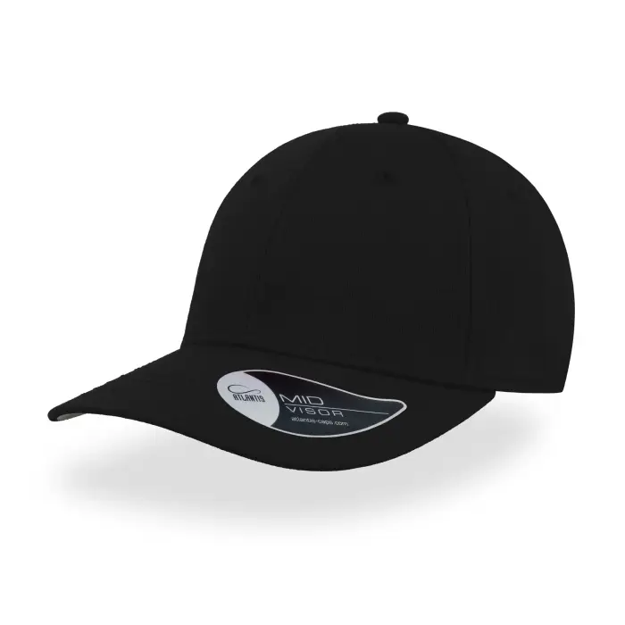 Atlantis Headwear Cappellino Pitch Noir